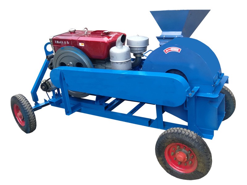 420 Mobile Diesel Wood Crusher