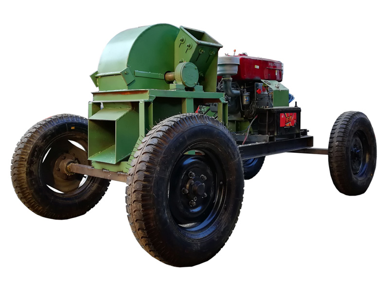 600 Mobile Diesel Wood Crusher