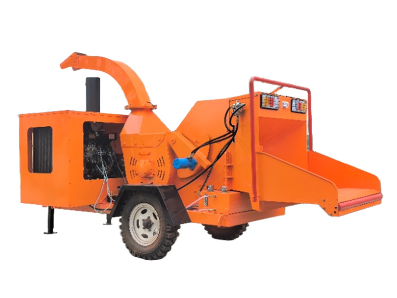 Mobile Electric Wood Chipper